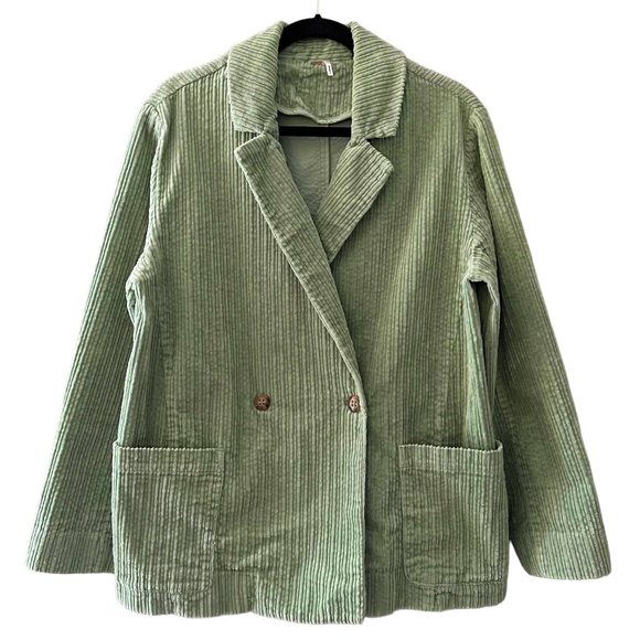 Free People Oversized Corduroy Blazer - Picture 2 of 6
